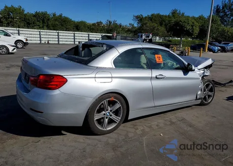2015 BMW 428 I z USA, uszkodzony, nr VIN WBA3V5C50FP752166